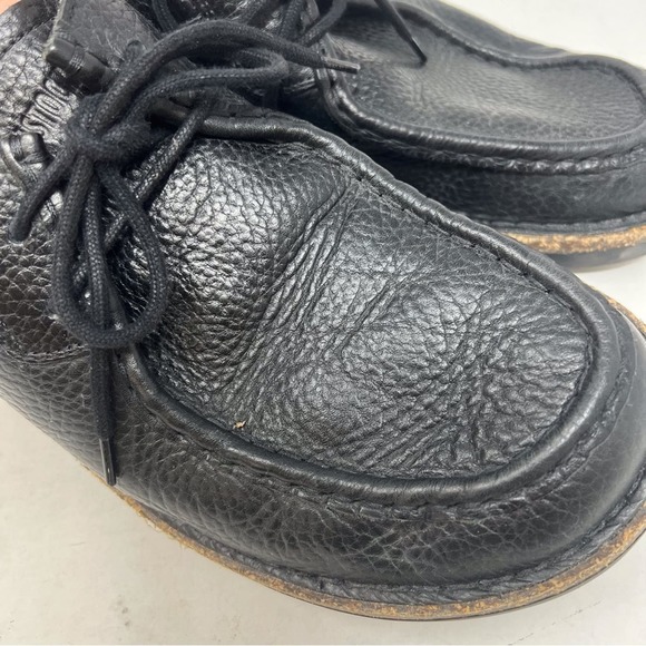 BIRKENSTOCK Pasadena Black Pebbled Leather Chukka Shoes Men’s Size 43 EU 10 US - Picture 4 of 9